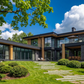 Modern private house