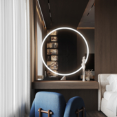 Bedroom + Dressing Room Visualization. March 2026