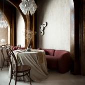 3D-визуализация проекта ресторана.