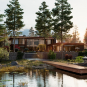 Визуализация премиального дома