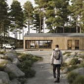 Forest house