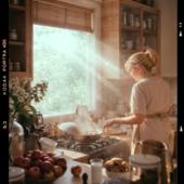 cozy kitchen