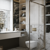 Bathroom "GREEN ALLEYS"