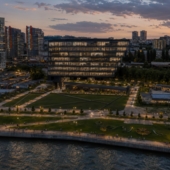 Business center on the embankment in Saratov