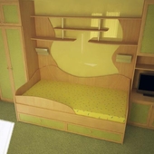 мебель в детскую (кровать и шкафы)