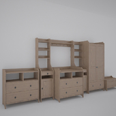 LEKSVIK is a TOWN and a series of furniture for children