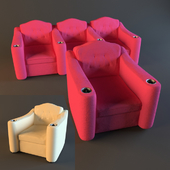 Armchair for the home theatres