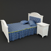 Кровать и тумбочка Domus mi_216