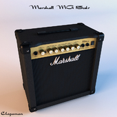 Модель гитарного комбика Marshall MG15 cdr