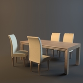 стол и стулья EGO