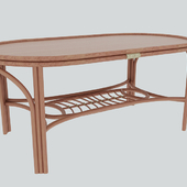 rattan table