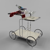 coffee table cart