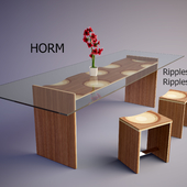HORM / Collection Ripples Table&Stool