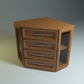 corner chest of drawers