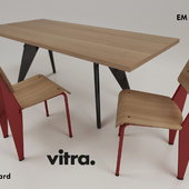Vitra / EM Table & Standard Chair