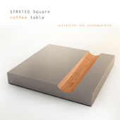 STRATEO Square coffe table