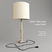 Simon Table Lamp  Lucca Studio