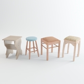 A set of stools