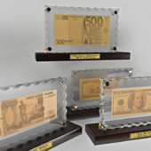 Golden Group \ Banknote gold-glass