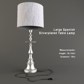 Large Spanish Silverplated