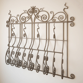 Wrought iron window Grill