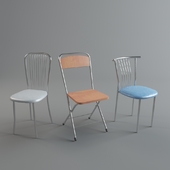 A set of chairs