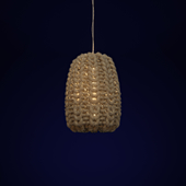 Knitted chandelier