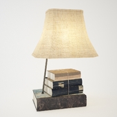 MDF LAMP WITH BOOKS