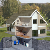 House cutaway