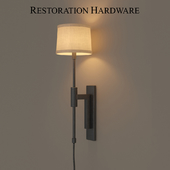 Restoration Hardware / MENLO SCONCE AGED STEEL