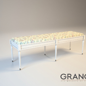Grange Ermitage Vanity bench with fabric seat JU010