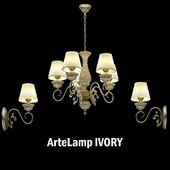 ArteLamp Ivory A9070LM-5AB+A9070AP-1AB