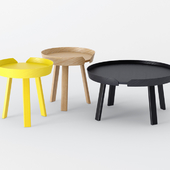 Muuto around coffee tables