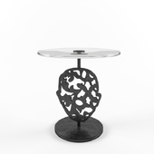 Moooi / Naval Brass Glass Top Table