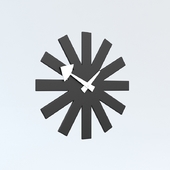 Часы Asterisk Clock