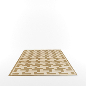 Houndstooth rug by Emily Todhunter