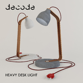 DECODE / HEAVY DESK LIGHT