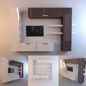 wall unit for TV