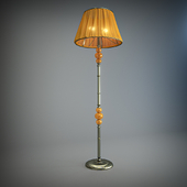 Orange floor lamp