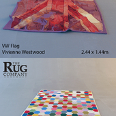 Aubusson tapestry rugs(Blanket,VW Flag)