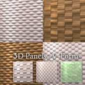3D Panel V-Form