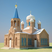 Кирпичный православный Храм