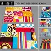 A collection of colored carpets-Arte Espina