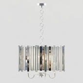 Worlds Away Faceted Pendant Chandelier