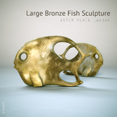 Large Bronze Fish