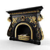 Fireplace natural cast