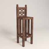 барный стул в старорусском стиле