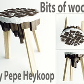 Bits of wood by Pepe Heykoop