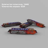 Chocolate bars "Snickers"