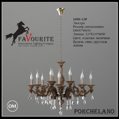 Favourite 1090-12 light chandelier
